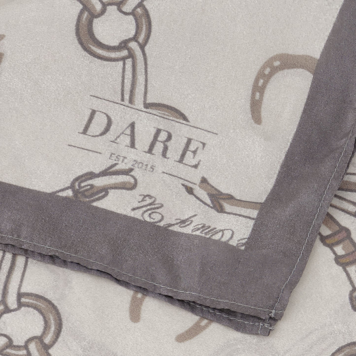 Scarf Silk - Gray (Pre-order)
