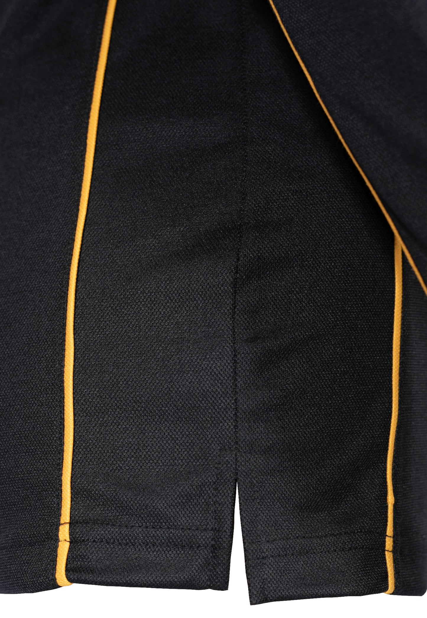 FEMALE POLO SHIRT BLACK/GOLD