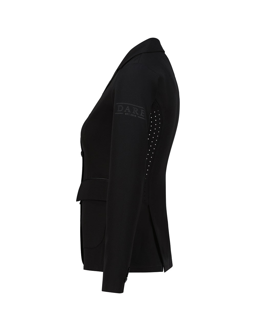 FEMALE JUMPING JACKET BLACK