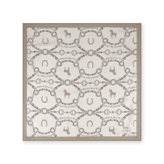 Scarf Silk - Beige (Pre-order)