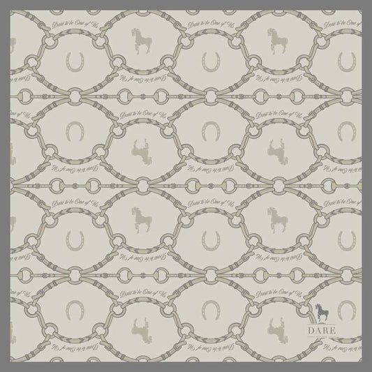 Scarf Silk - Gray (Pre-order)