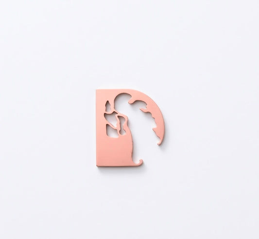Badge Pin - Rose Gold