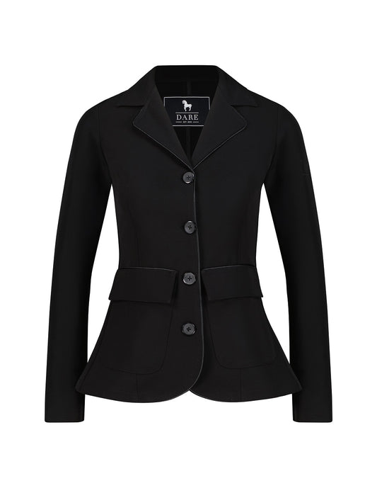 FEMALE JUMPING JACKET BLACK